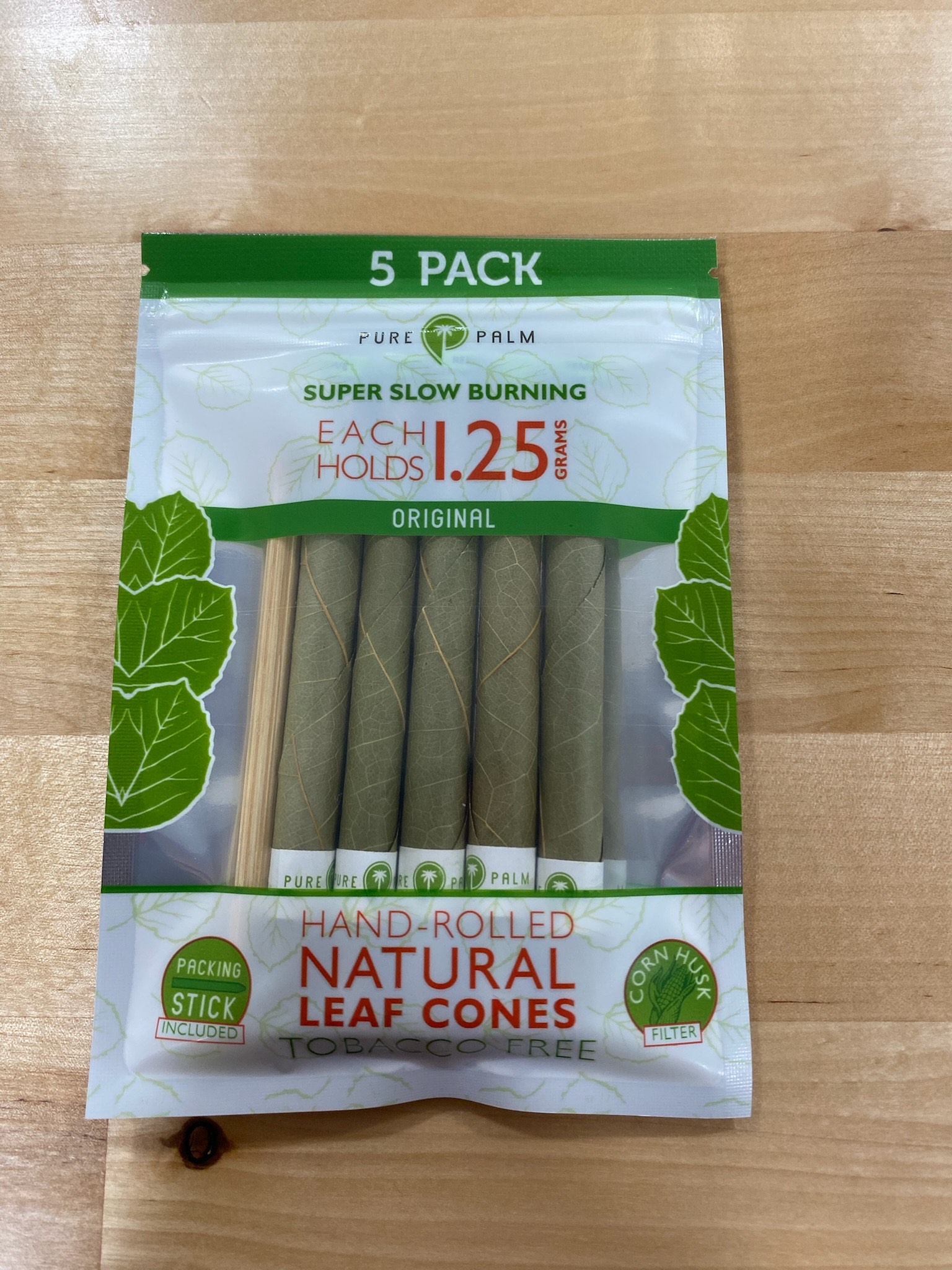 Photograph of product: Pure Palm Leafs- 5 Pack
