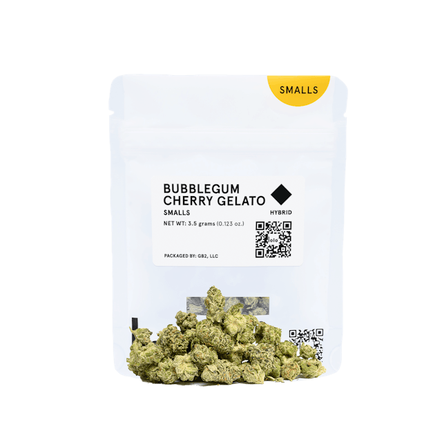 Photograph of product: Bubblegum Cherry Gelato | 3.5g Smalls - 