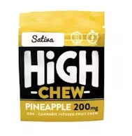 Photograph of product: High Chew 200mg Single - Pineapple