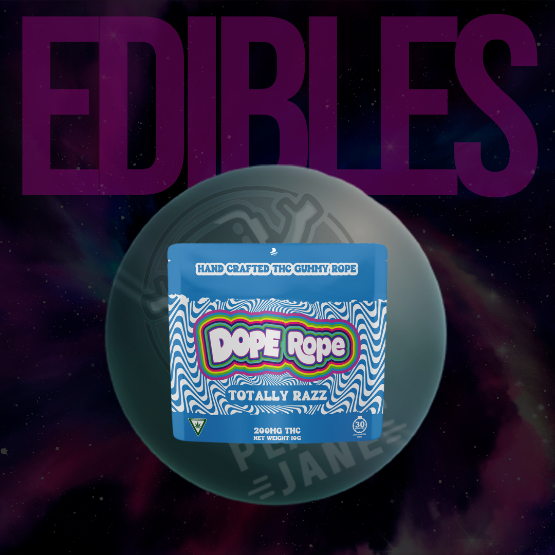 Photograph of product: Dope Rope - 200mg Gummy Rope - Totally Razz