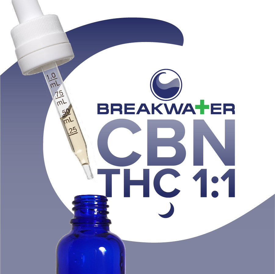 Photograph of product: 1:1 CBN:TH-oui | MCT Tincture