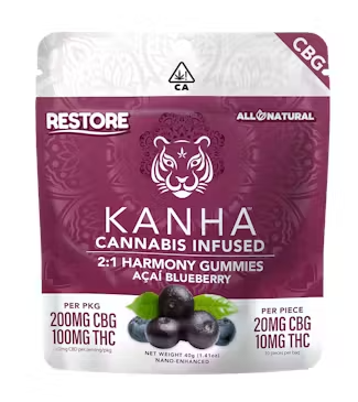 Photograph of product: Acai Blueberry 100MG 20PK Edibles (TAX INCLUDED)
