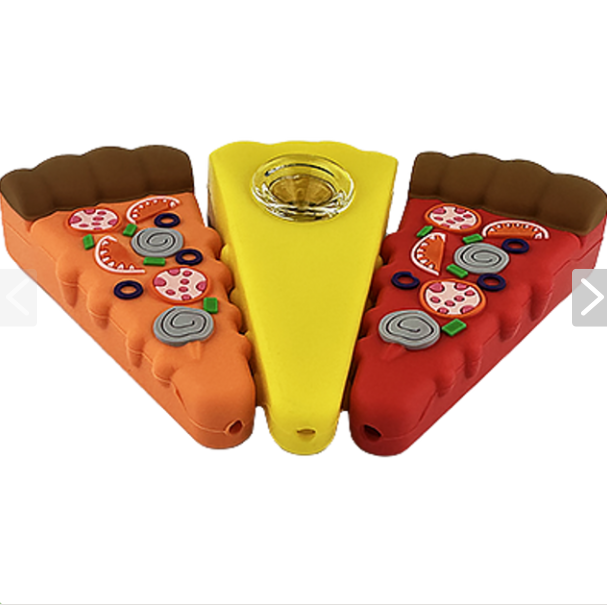 Photograph of product: Silicone Supreme Pizza Slice Pipe