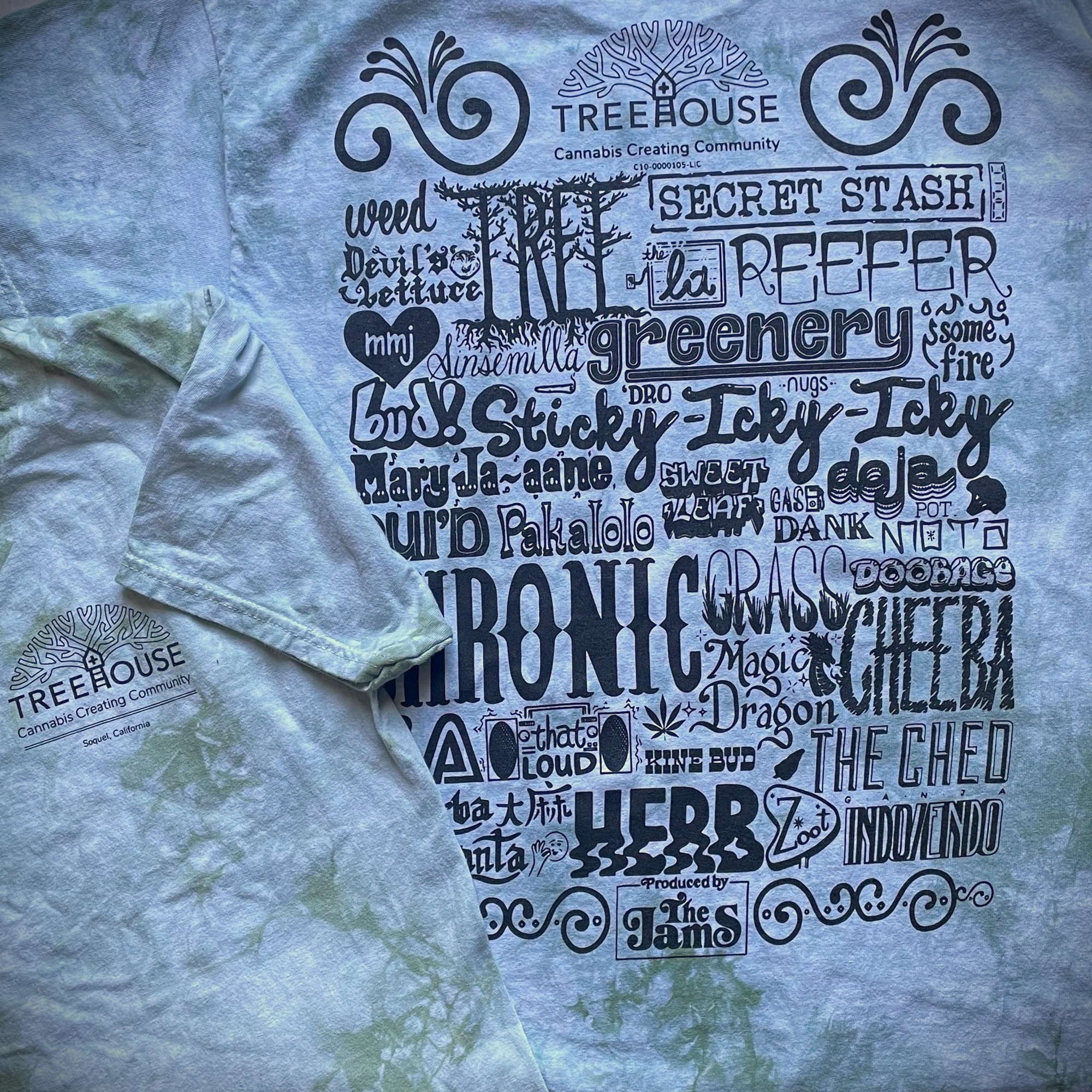 Photograph of Product: 3XLARGE 2024 - 420 The Jams TShirt Special Edition