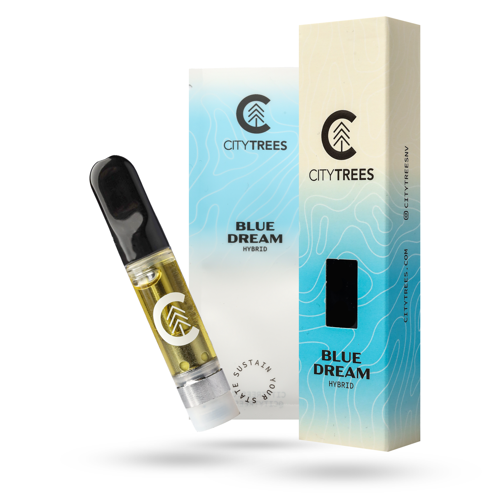 Photograph of product: City Trees | Blue Dream Cart 0.85g