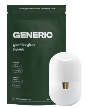 Photograph of product: Disposable Cartridge - Generic - Gorilla Glue (H) - 2g