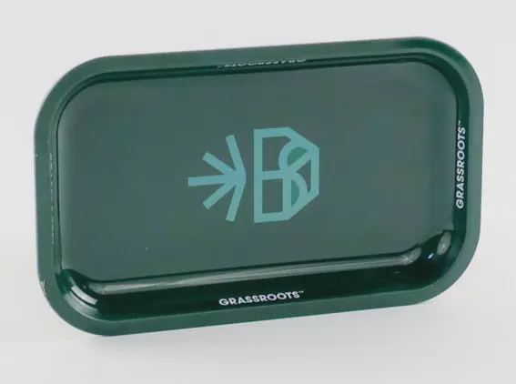 Photograph of product: Curaleaf custom rolling tray| Grassroots