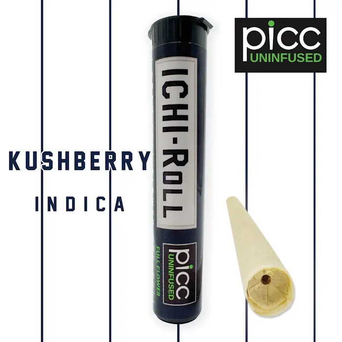 Photograph of Product: ICHI-ROLL | Kushberry Pre-roll, 1g
