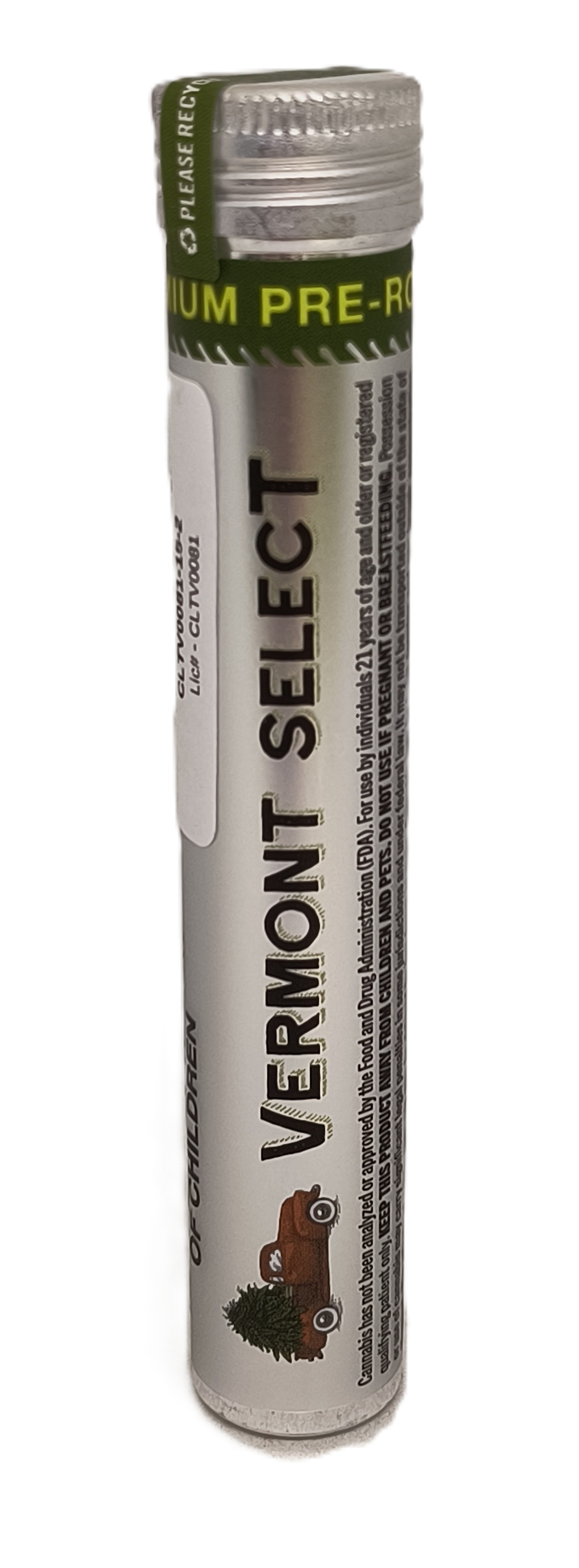 Photograph of product: UB40 Pre-Roll | Vermont Select