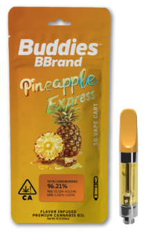 Photograph of product: PINEAPPLE EXPRESS 1G CARTRIDGE - 1 G