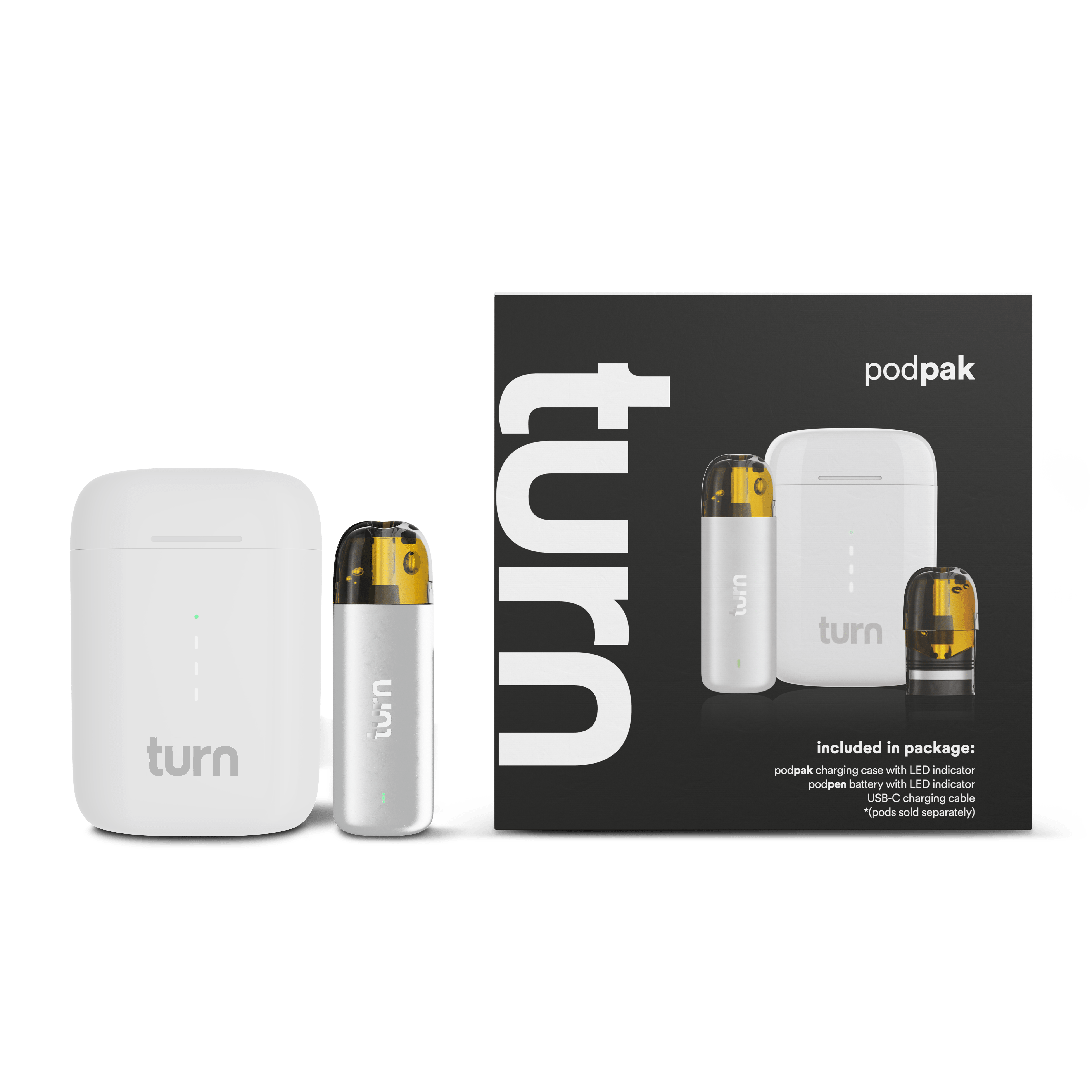 Photograph of product: Turn Podpak Battery  White