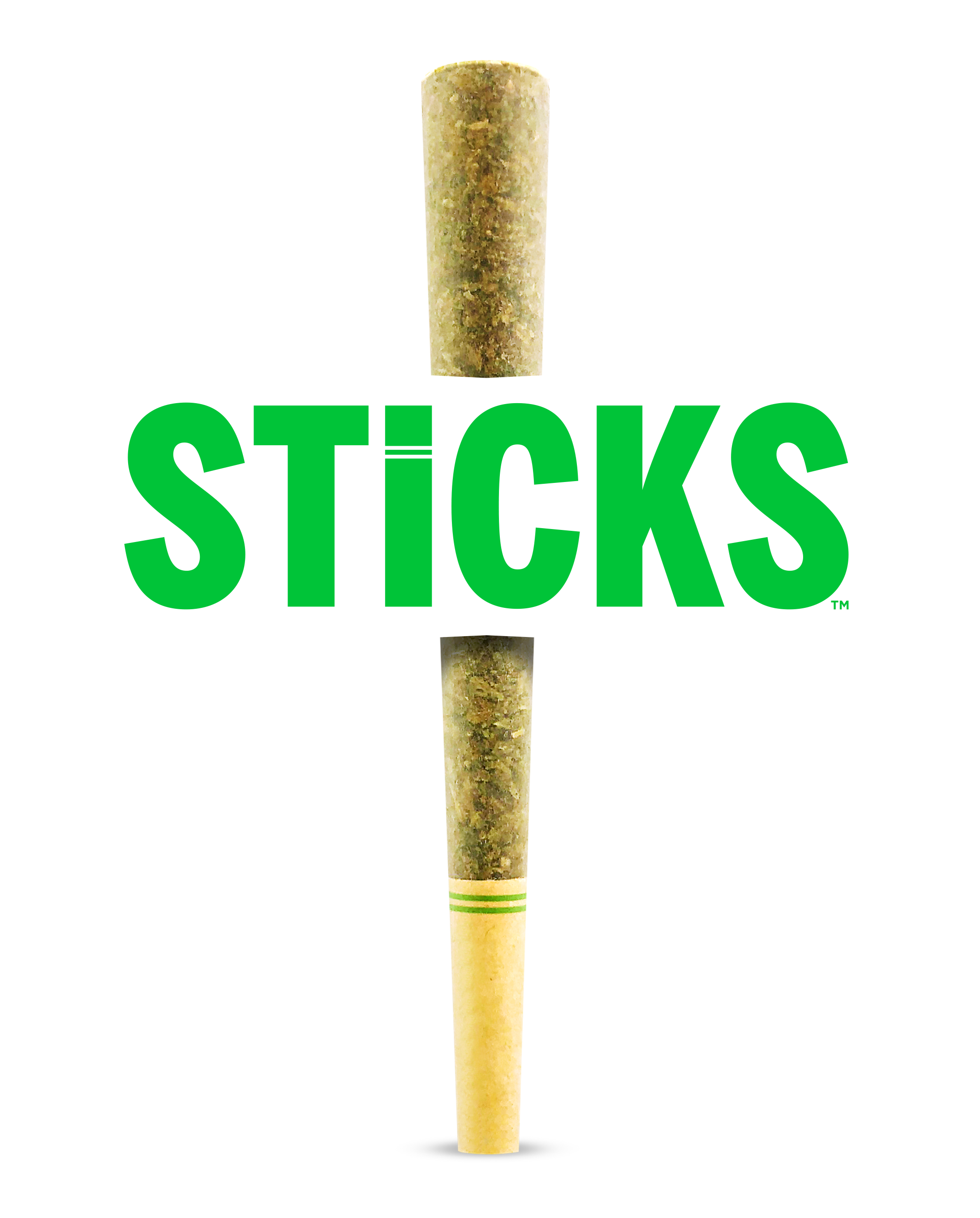 Photograph of product: STICKS | OG Kush | Infused Pre-Roll 1g