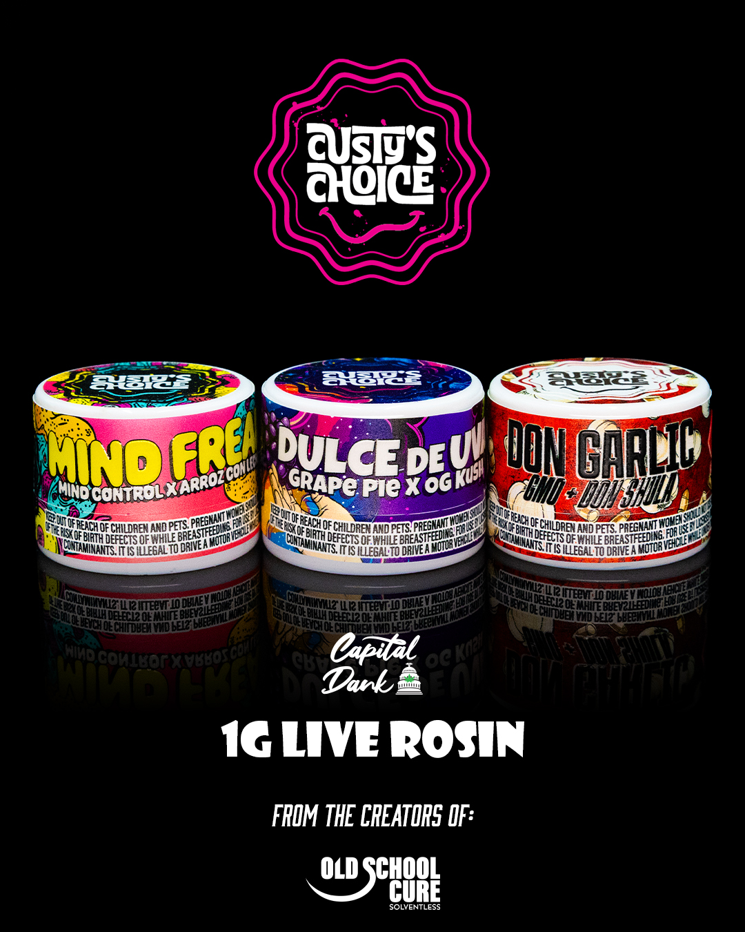 Photograph of product: Fermented Fruit Basket - Custy's Choice Rosin