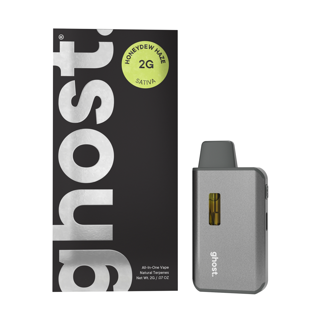 Photograph of product: 2g Honeydew Haze All-In-One Vape