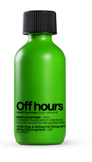 Photograph of product: Off Hours | Super Lemon Haze l Syrup | Edible | 200mg