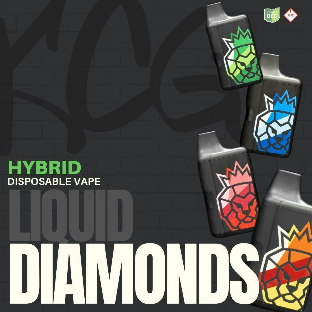 Photograph of product: Lime Sherbet Punch Liquid Diamond Disposable | 1g - 