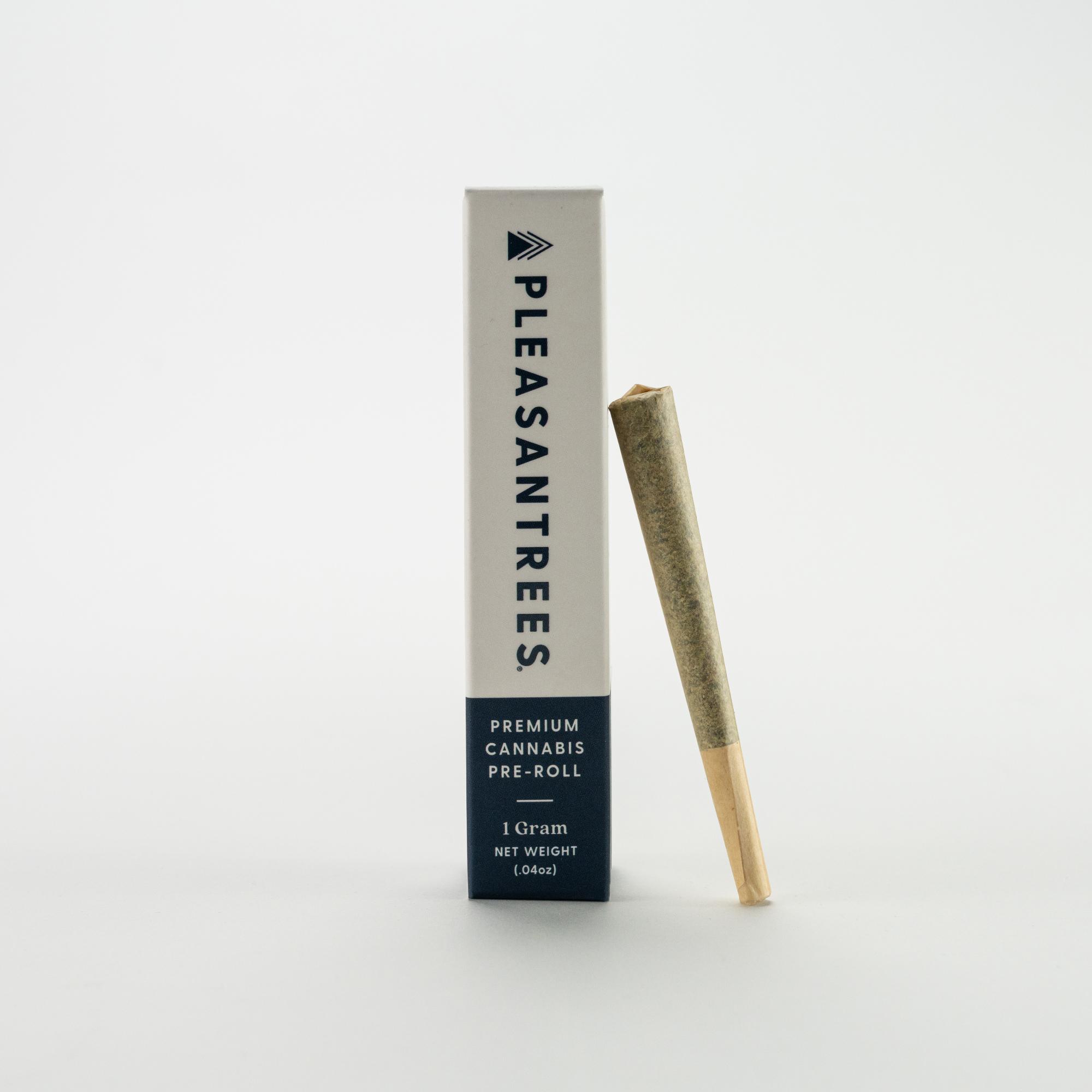 Photograph of product: Pleasantrees | 1g PreRoll | - Grape Gas - Oui'd