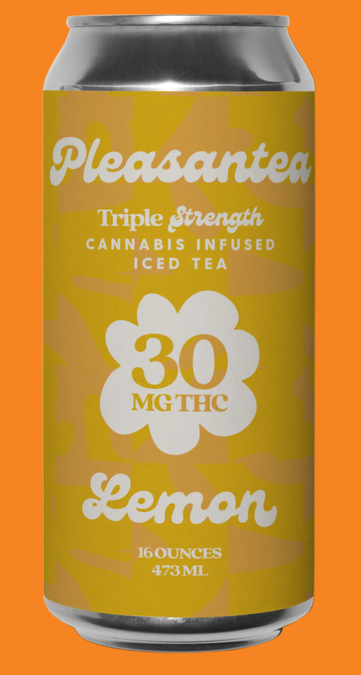 Photograph of product: PLEASANTEA | BEVERAGE | 30MG | LEMON