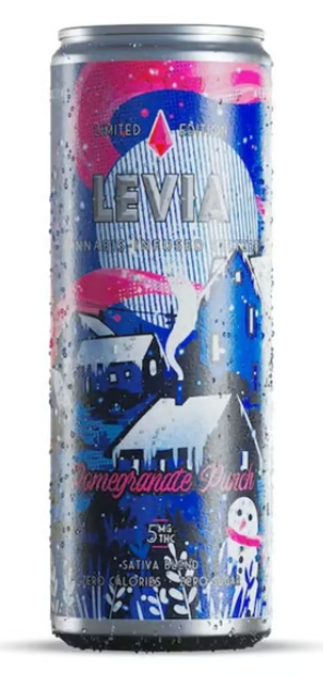 Photograph of product: Celebrate Pomegranate Punch Seltzer | 5mg/12oz