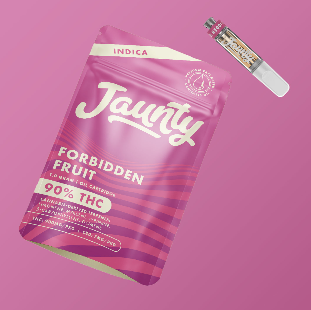 Photograph of product: Jaunty | Forbidden Fruit Vape Cartridge