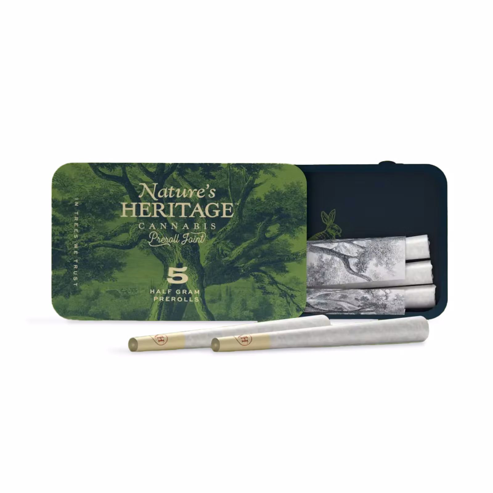 Photograph of product: Lemon Margy 5 Pack Pre-rolls - 2.5g