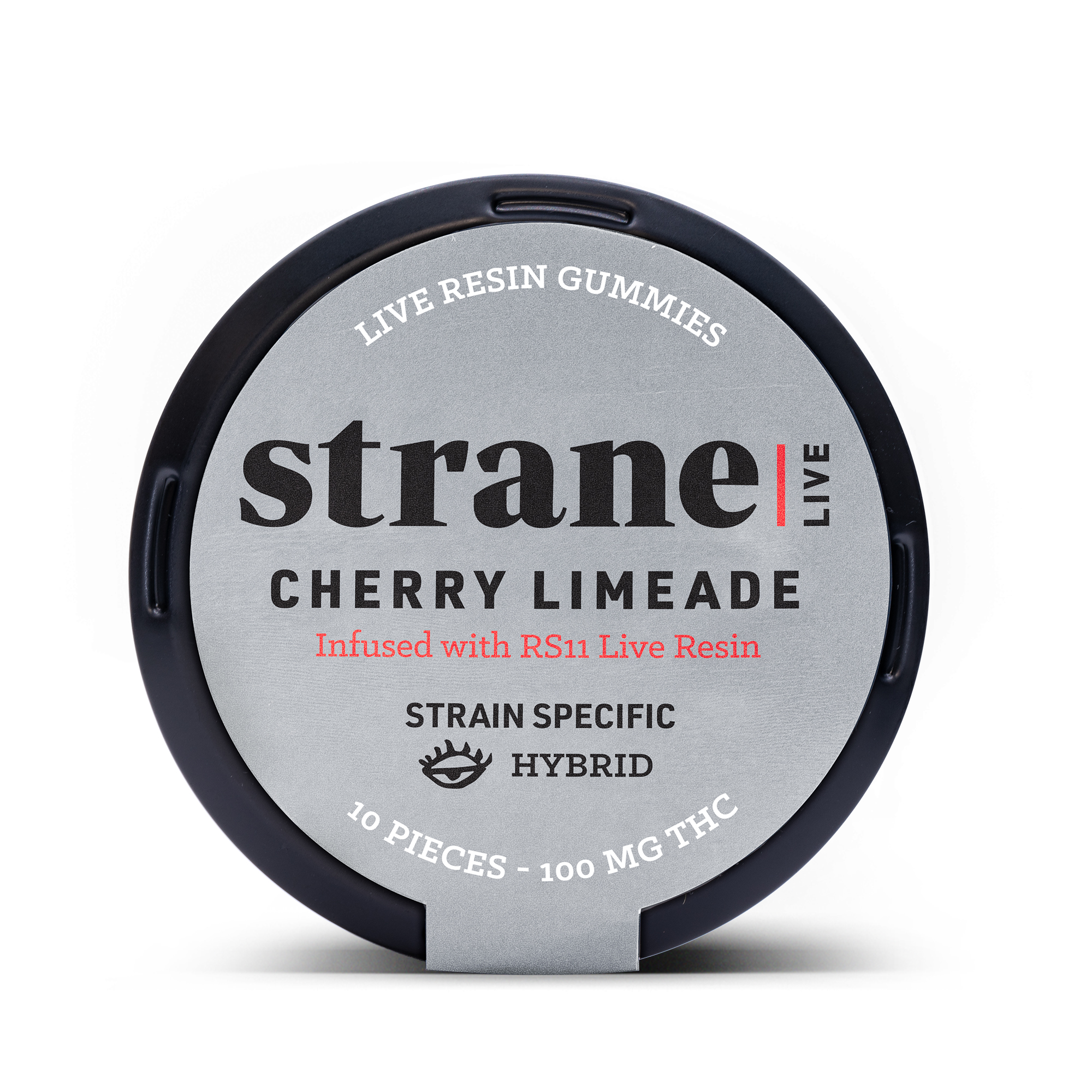 Photograph of Product: Cherry Limeade Live Resin Infused Gummies [10pk] (100mg THC)