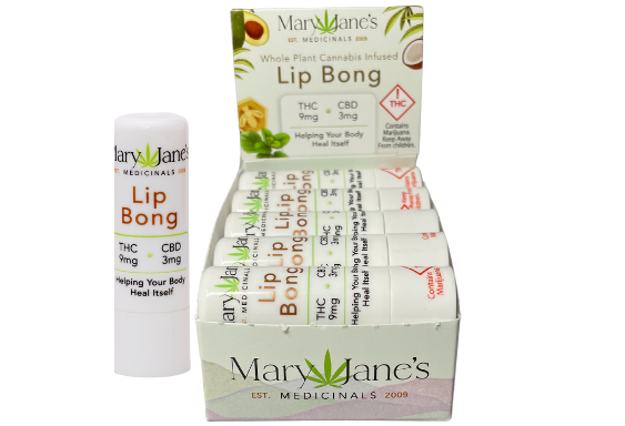 Photograph of product: Mary Janes Medicinals Lip Bong