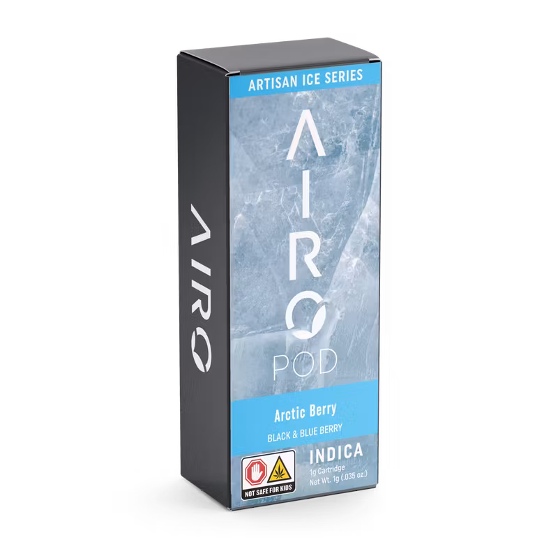 Photograph of product: Airo - Arctic Berry Vape Cart 1g