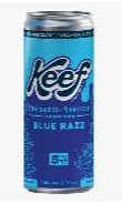 Photograph of product: Soda - Keef Blue Razz 5mg