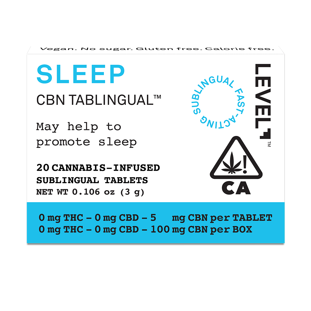Photograph of product: Sleep [CBN] - 100MG CBN Tablingual 20CT