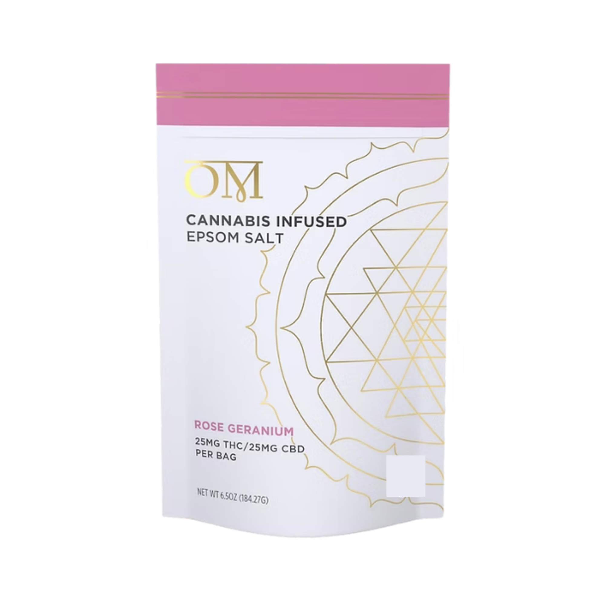 Photograph of product: OM - Rose Geranium - Epsom Salt