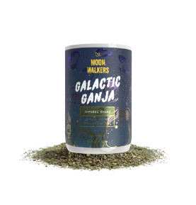 Photograph of product: Bluenana | 3.5g | Galactic Ganja Infused Shake | Moon Walkers