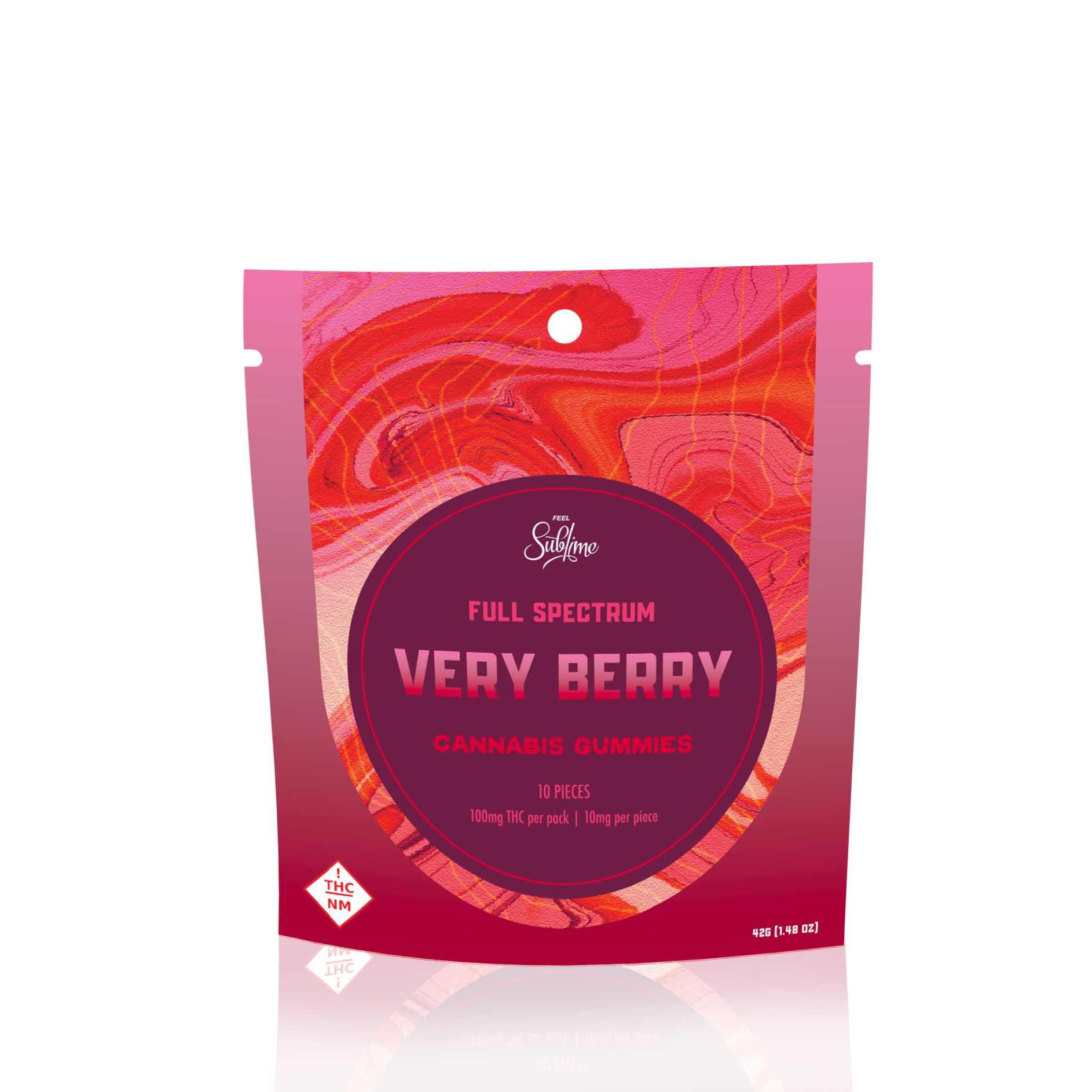 Photograph of product: Very Berry FSO Gummies - 100MG