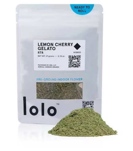 Photograph of product: Preground Lemon Cherry Gelato - 21g