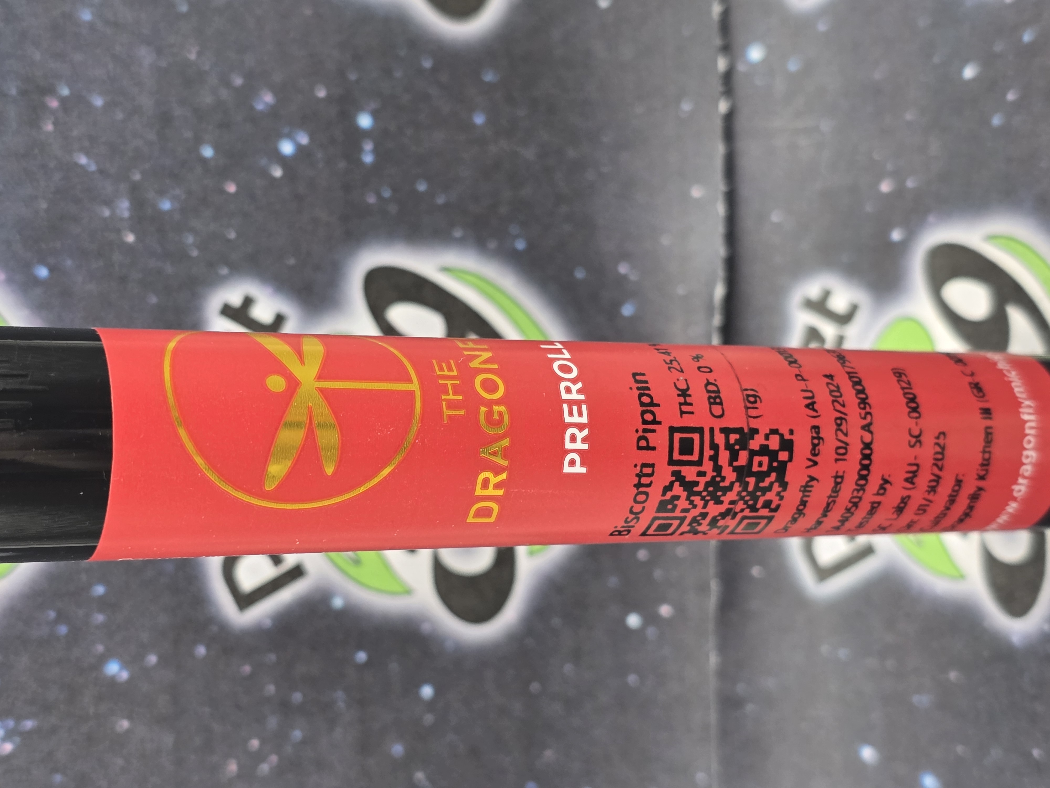 Photograph of product: Dragonfly | Biscotti Pippen Preroll