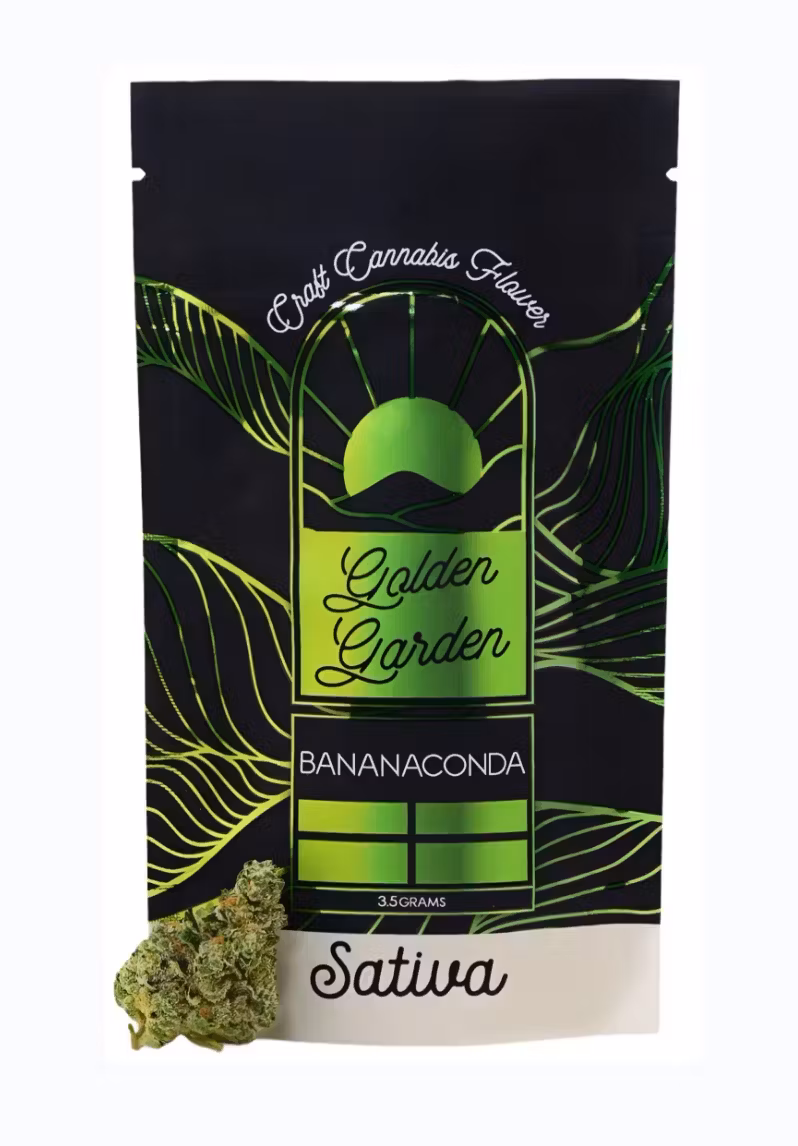 Photograph of product: Golden Garden Bananaconda - 3.5g