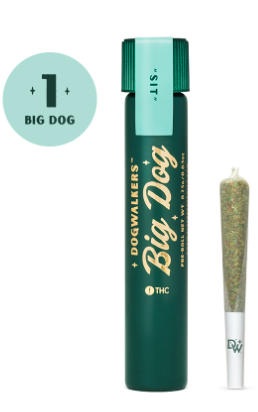 Photograph of product: Dogwalkers Animal Face (I) Infused Pre-Roll 1g