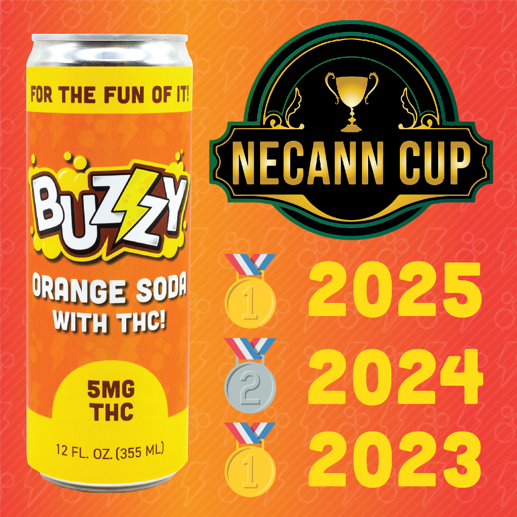 Photograph of product: Orange 5mg Soda (Hybrid) - 5mg