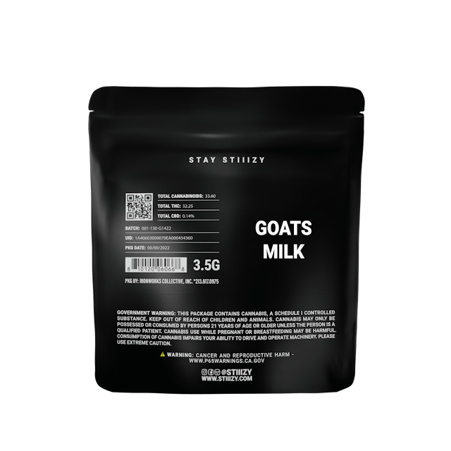 Photograph of product: Goats Milk | 3.5 Black Label - 