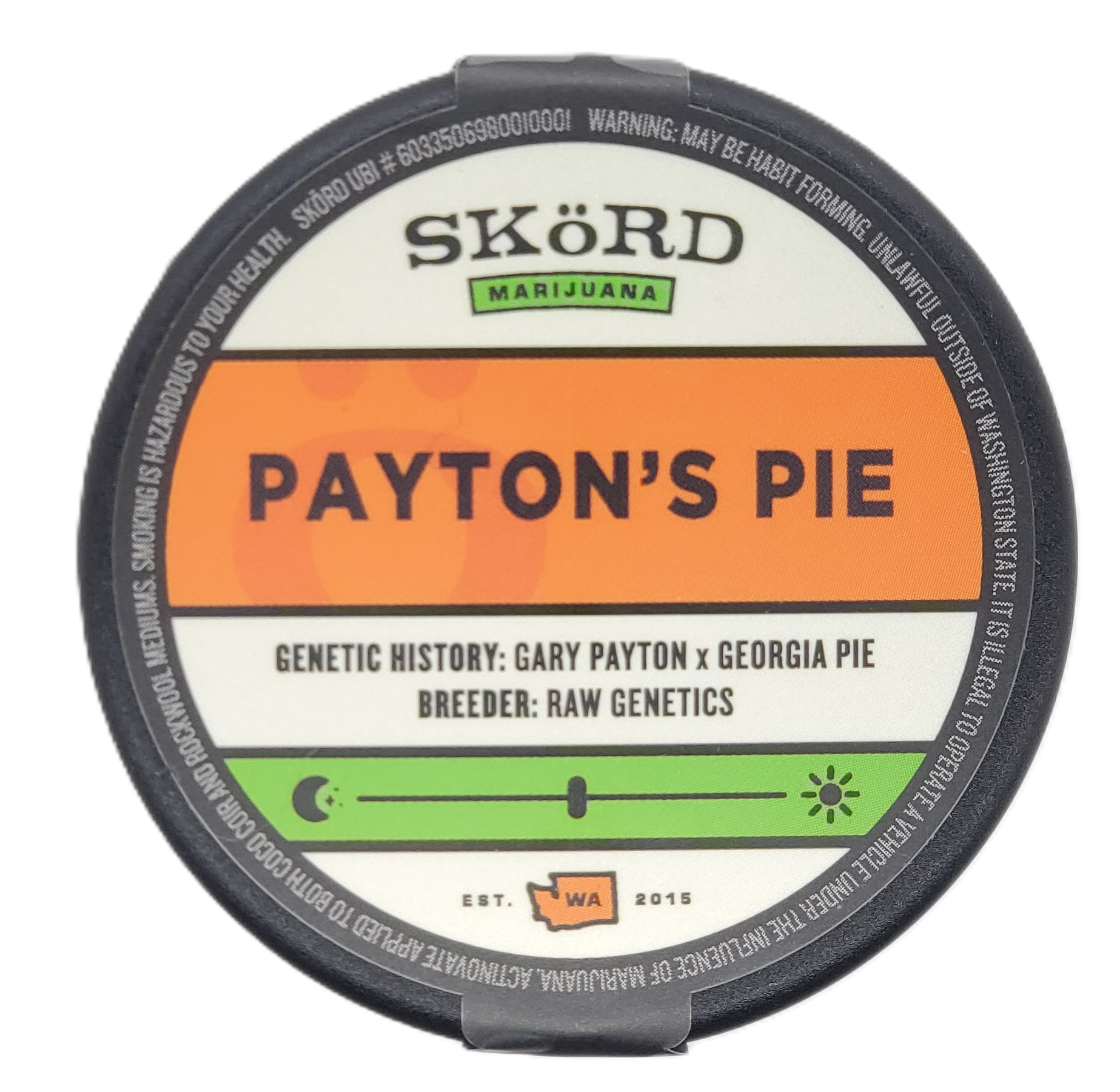Photograph of Product: Skord Payton's Pie - 3.5g