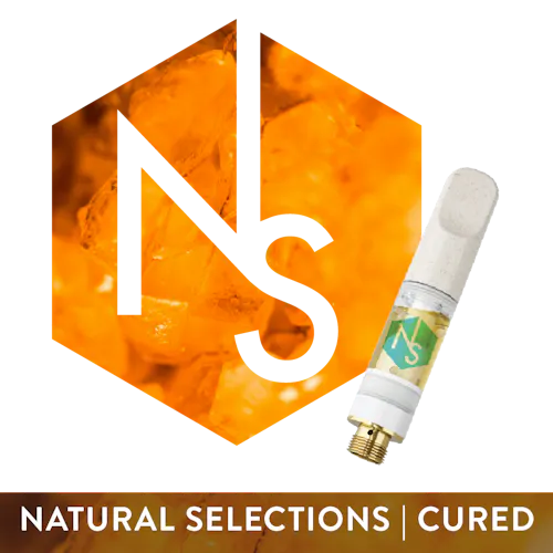 Photograph of product: Natural Selections - Gary Payton x Garlic Juice - 1g Cured Resin Liquid Diamond Cart