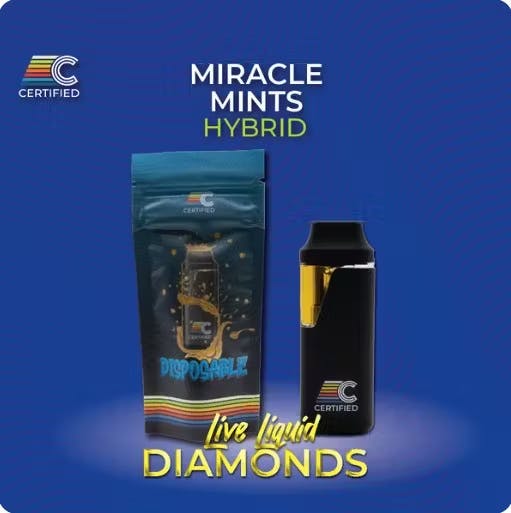 Photograph of product: Miracle Mints iKrusher Disposable | 1g - 