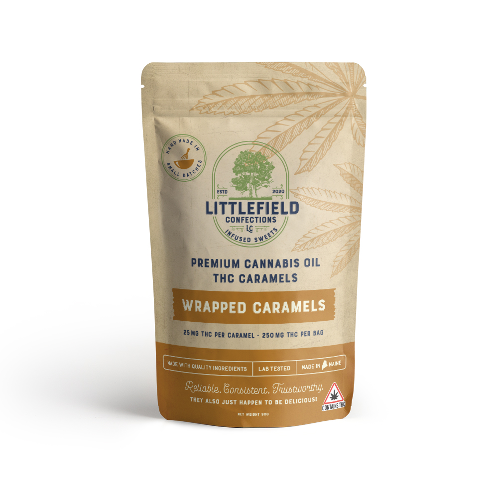 Photograph of product: LFC 250MG TH-oui Wrapped Caramels