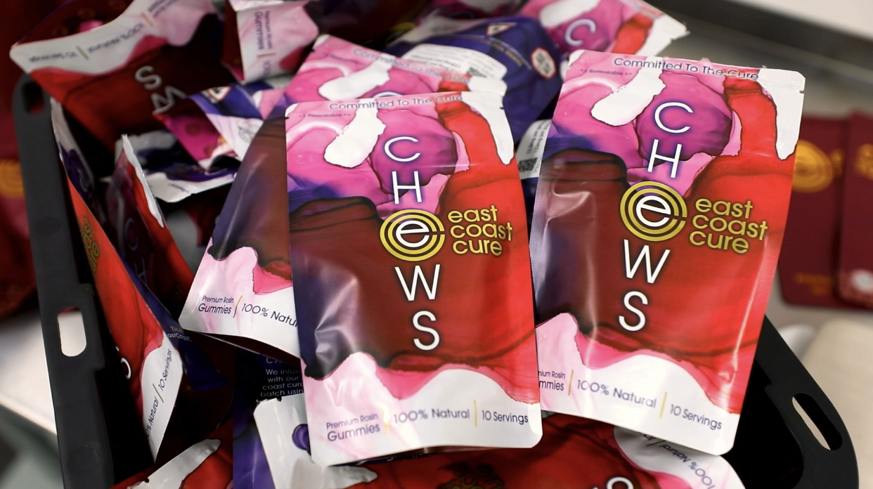 Photograph of product: ECC Rosin Chews - 100mg