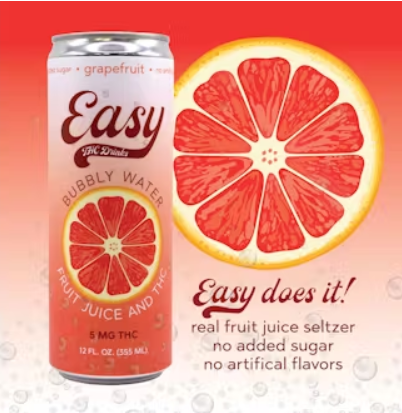 Photograph of product: Grapefruit Seltzer l 5mg - Easy