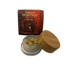 Photograph of product: Tropical Adhesive 1g Cured Kief