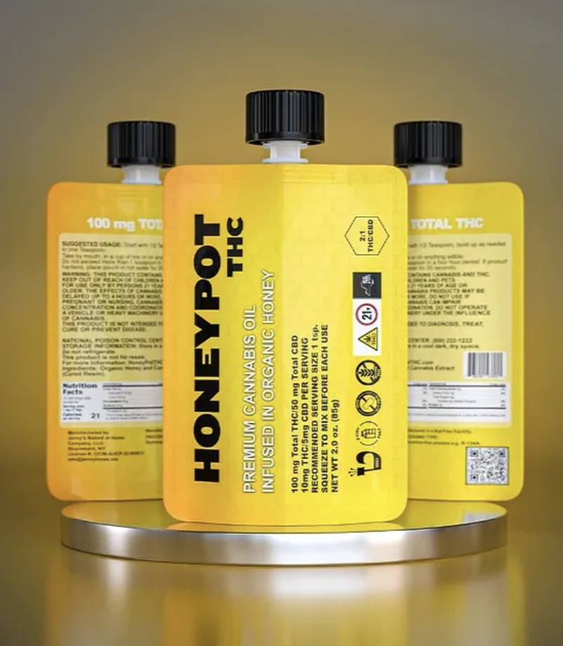 Photograph of product: Oil Infused Honey - 2:1 100mg 50mg CBD