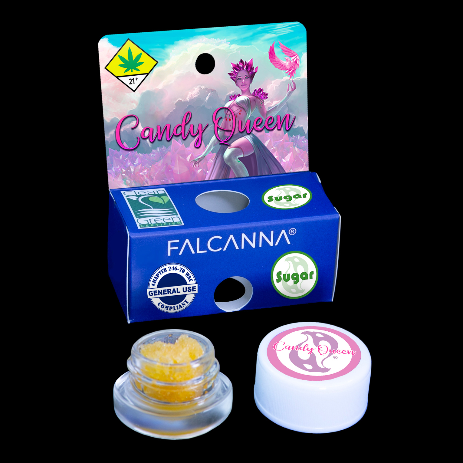 Photograph of product: Candy Queen Cold Cured Sugar Wax | 1g (DOH)