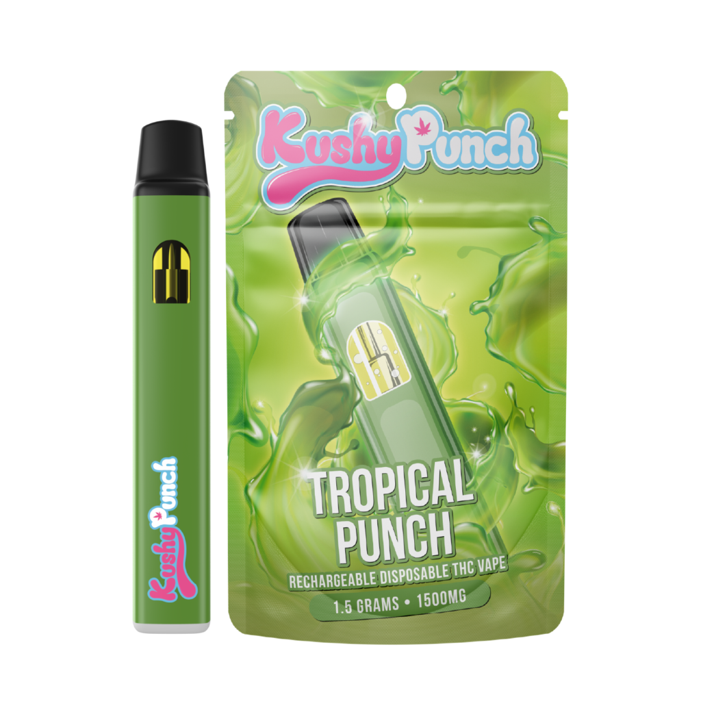 Photograph of product: Kushy Punch | Disposable | Tropical Punch