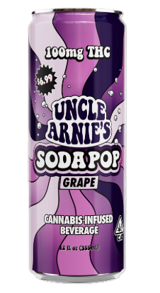 Photograph of product: Grape Soda 12oz 100mg   100 Mg